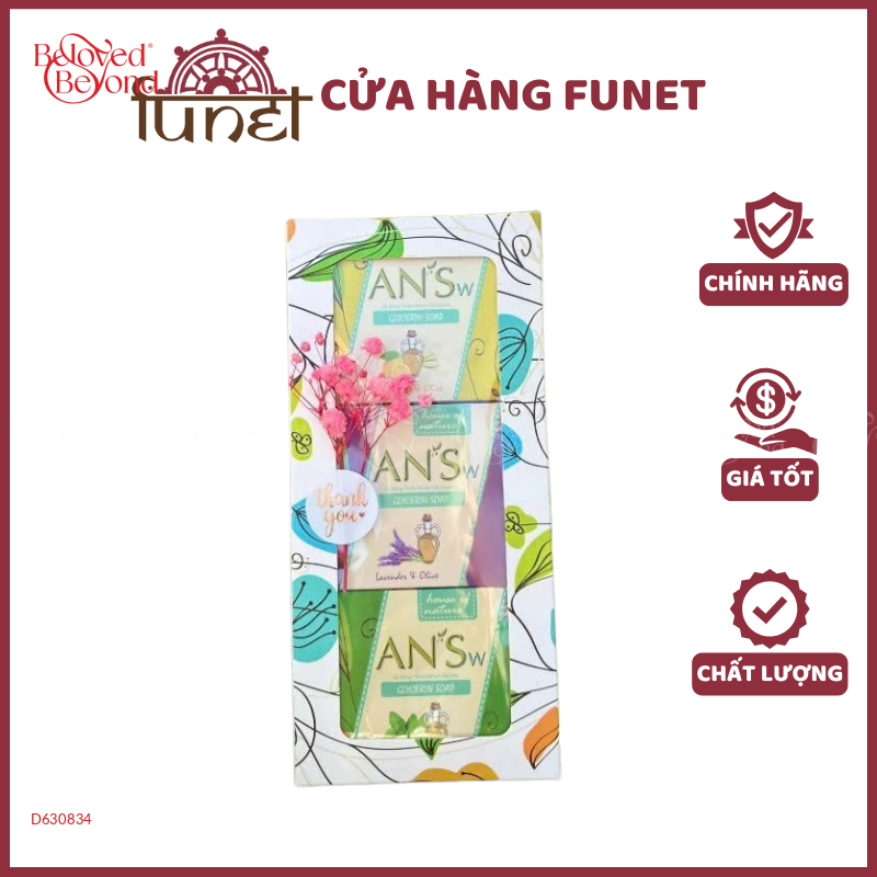 Quà Tặng Combo 3 Xà Phòng Thiên Nhiên Nữ An'sw - belovedbeyond.com