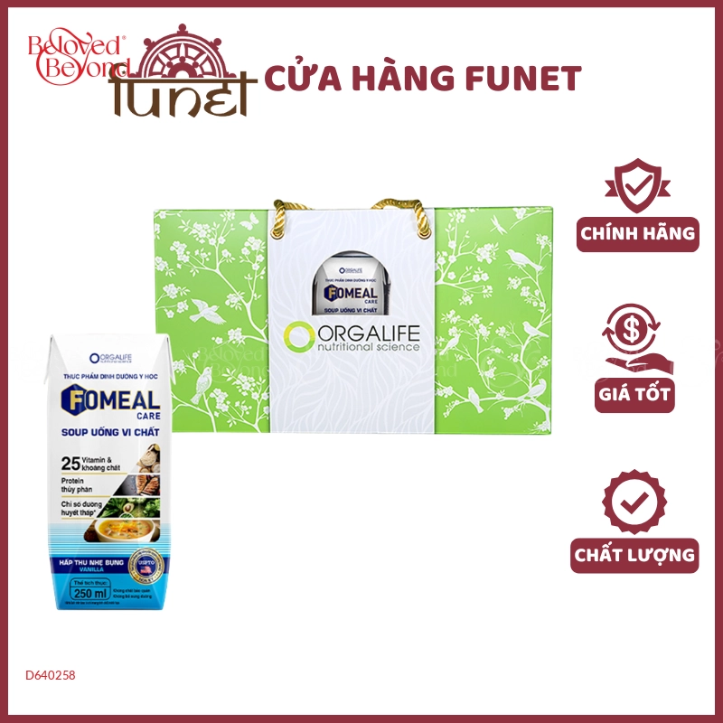 Hộp Quà Tặng Fomeal Care 5H - 250Ml/Hộp - belovedbeyond.com