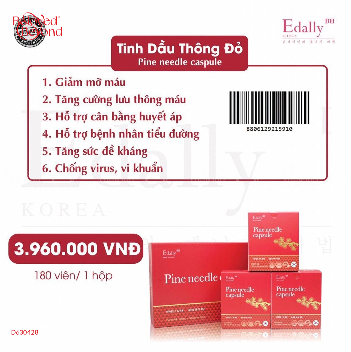 Tinh Dầu Thông Đỏ - belovedbeyond.com