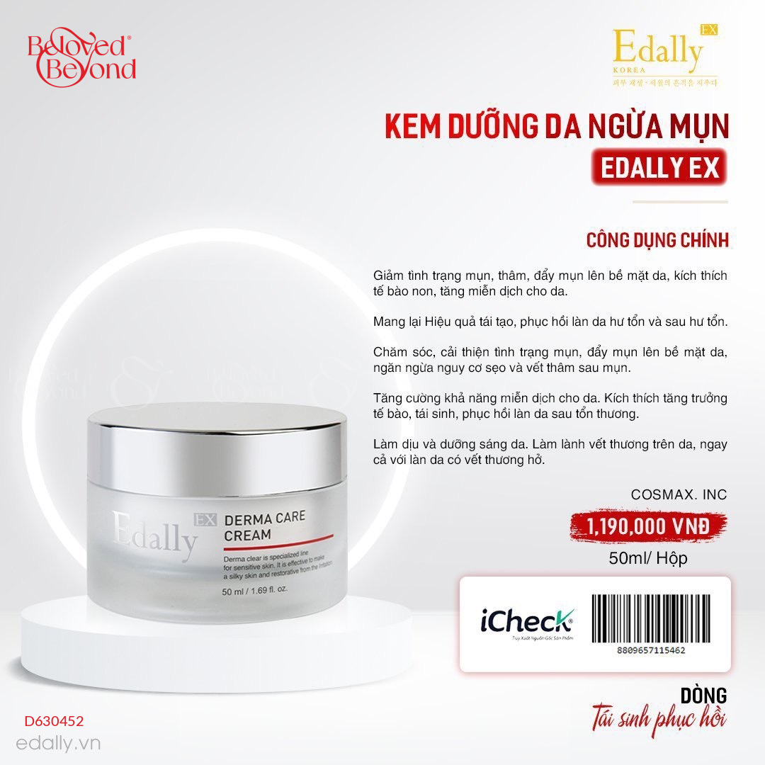 Kem Dưỡng Da Ngừa Mụn Edally Ex - belovedbeyond.com