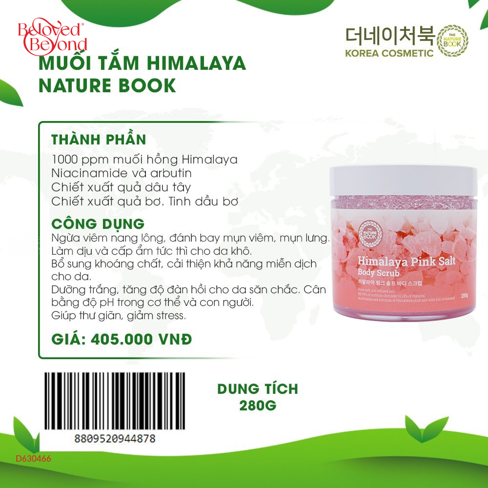 Muối Tắm Himalaya Nature Book - belovedbeyond.com