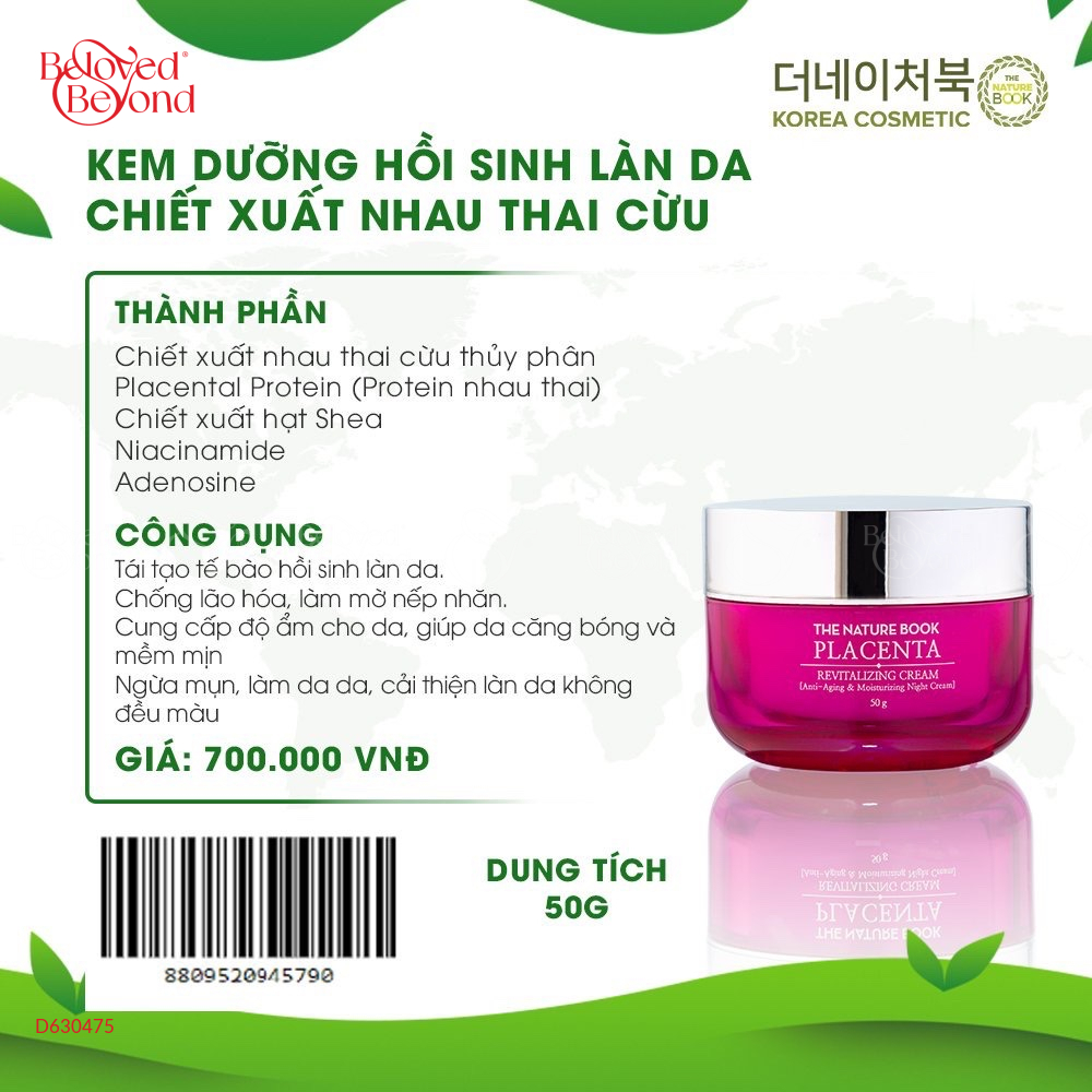 Kem Dưỡng Hồi Sinh Làn Da Chiết Xuất Nhau Thai Cừu - belovedbeyond.com