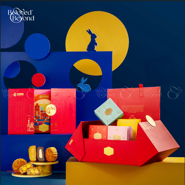 Hộp Bánh Trung Thu Moonlit Metropole 4 Bánh 2503 - belovedbeyond.com