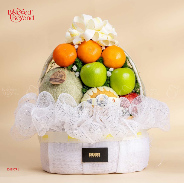 Giỏ Trái Cây Tone Trắng Tiêu Chuẩn - belovedbeyond.com