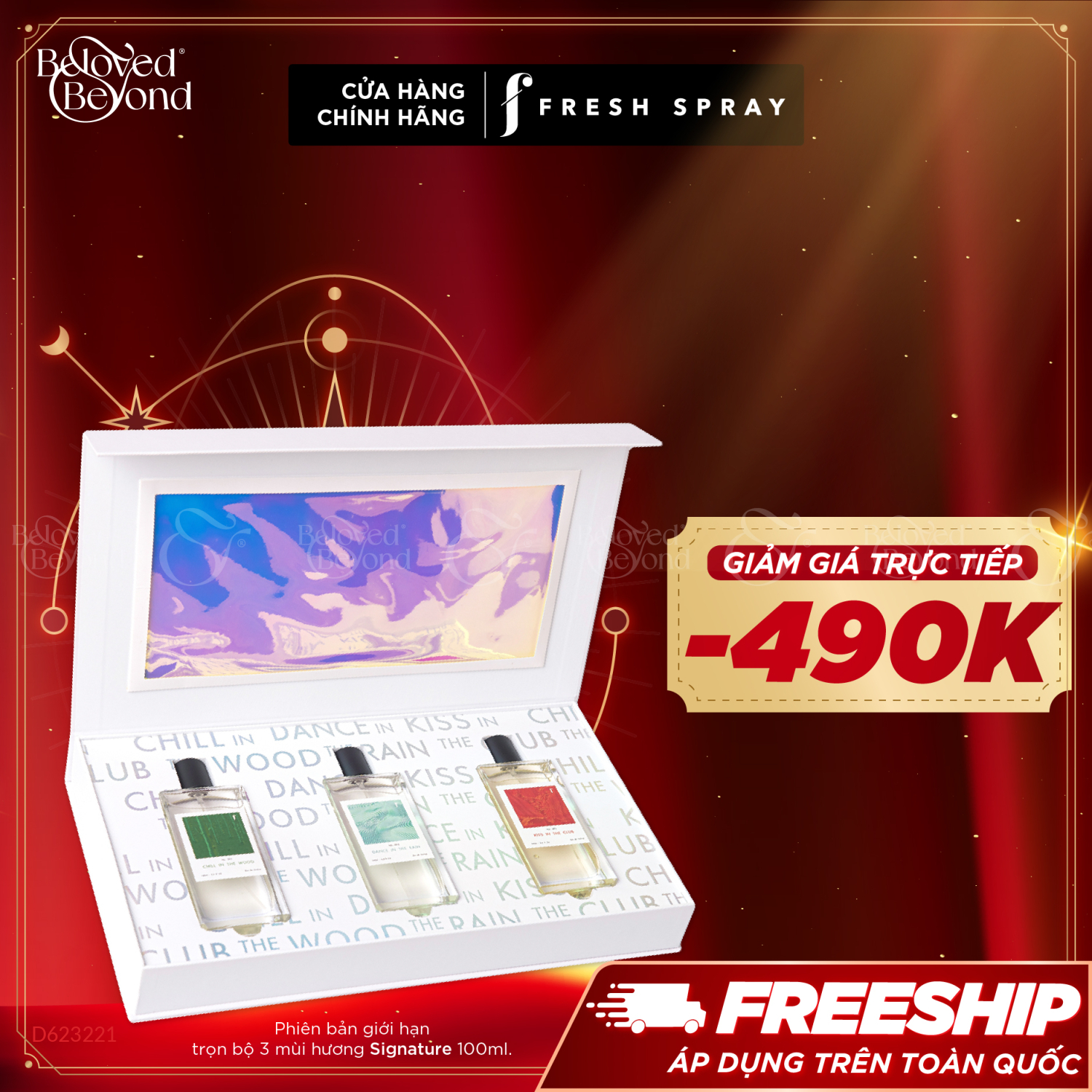 Nước Hoa Unisex F Fresh Spray Set Premium - belovedbeyond.com