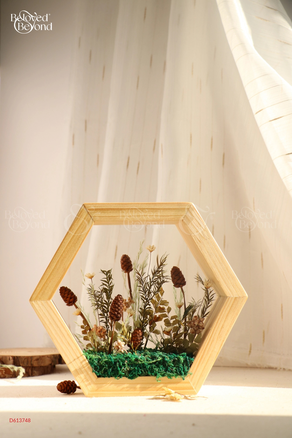 Khung Hoa Lục Giác 05 - belovedbeyond.com