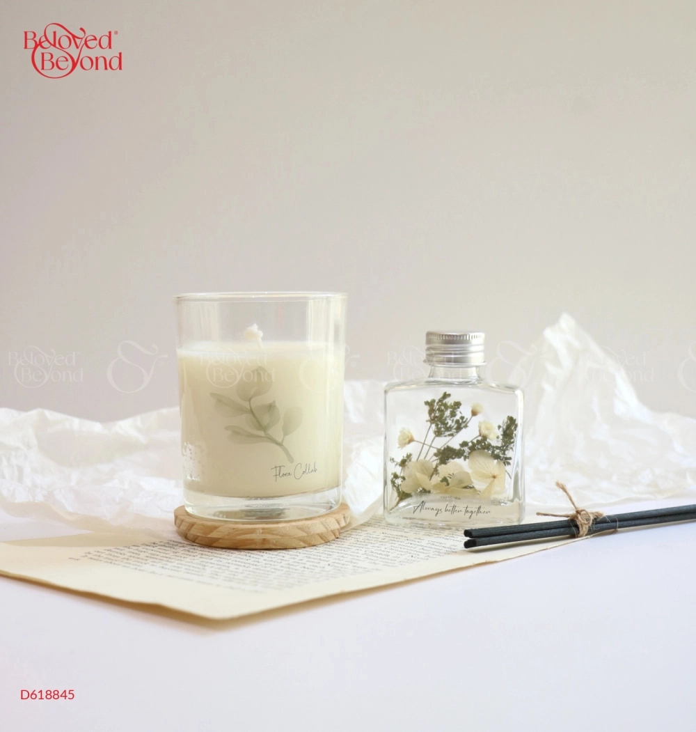 Nến & Tinh Dầu Gift Box 02 - Flora Collab - belovedbeyond.com