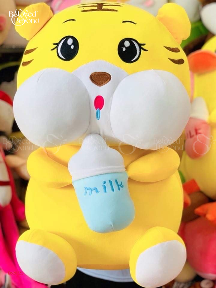 Gấu Bông Hổ Ôm Bình Sữa - 70Cm - belovedbeyond.com