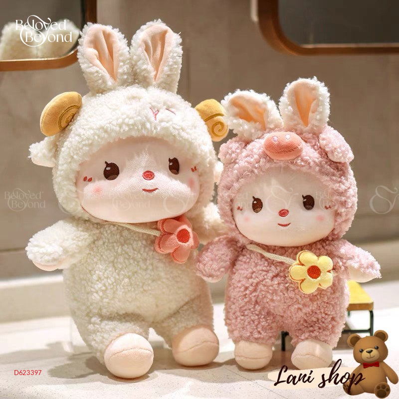 Em Bé Tai Thỏ Đeo Túi - belovedbeyond.com
