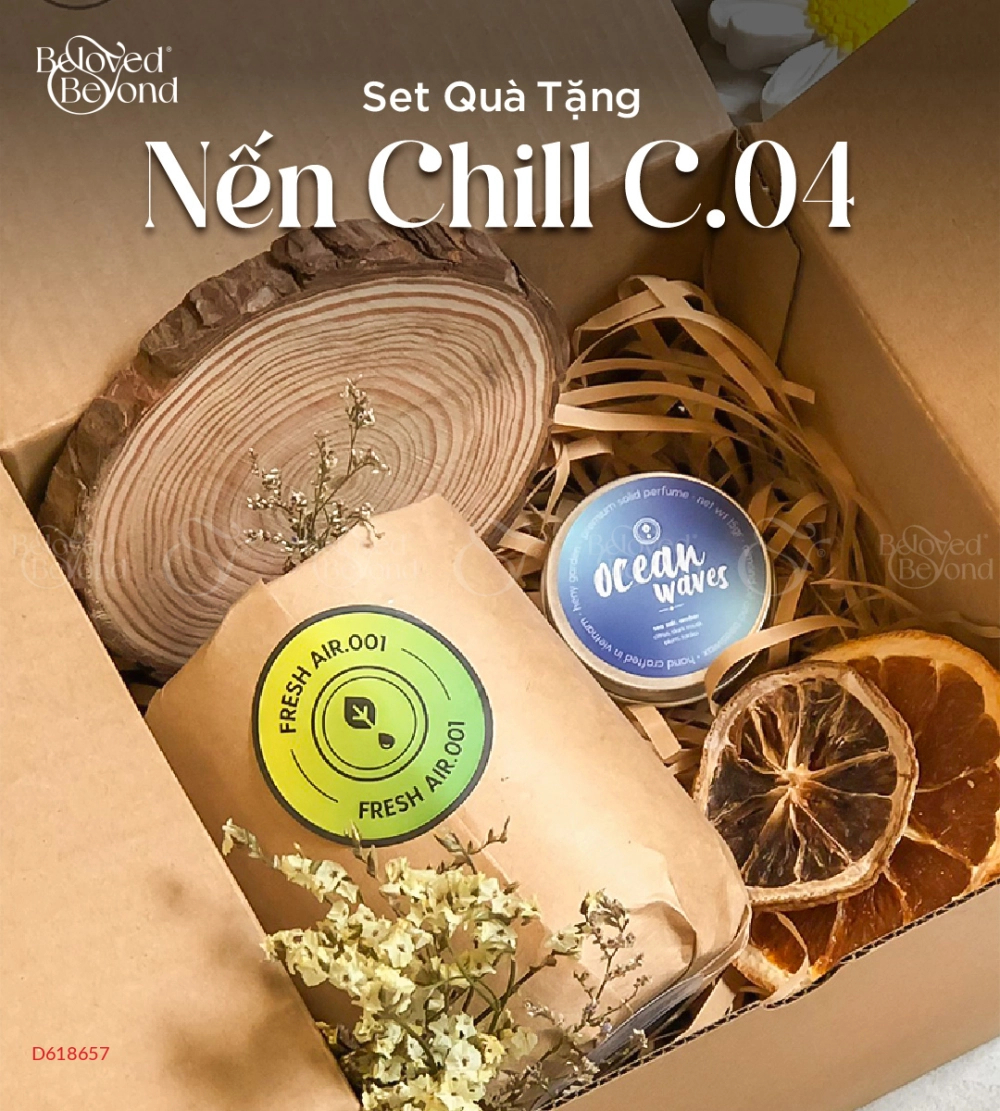 Heny Garden - Set Quà Tặng Nến Thơm Chill C-04 - belovedbeyond.com