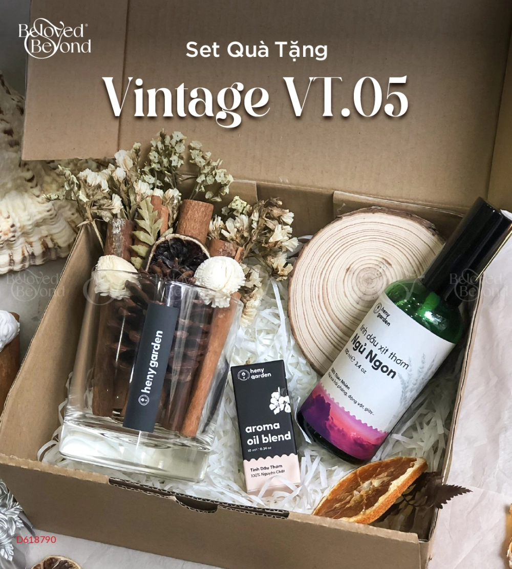 Heny Garden - Set Quà Tặng Lọ Khuếch Tán  - Vt05 - belovedbeyond.com