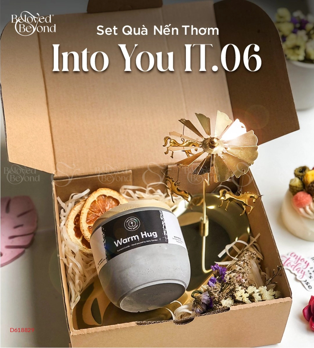 Heny Garden - Set Quà Tặng Nến Thơm Into You-It06 - belovedbeyond.com