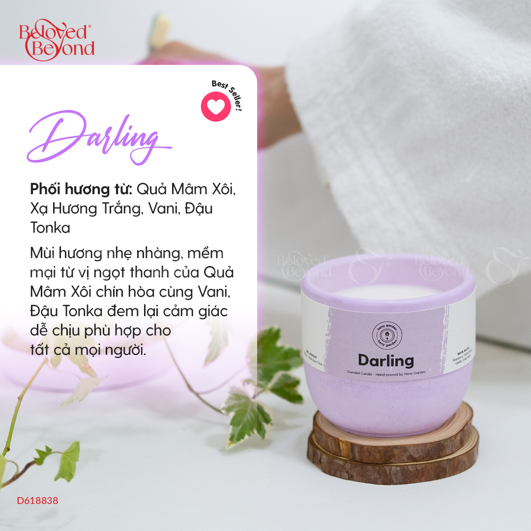 Darling-Heny Garden-Bộ Sưu Tập Nến Thơm Into You - belovedbeyond.com
