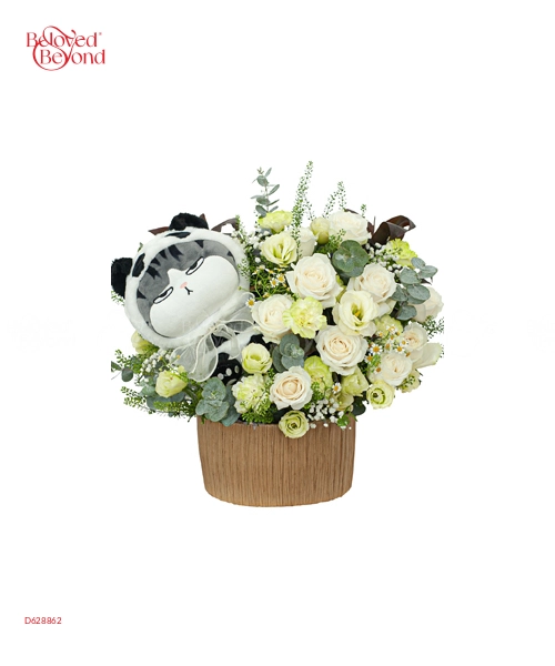 Cutie Bear And Rose 9 - belovedbeyond.com