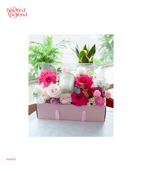 Rose Candle Box 02 - belovedbeyond.com