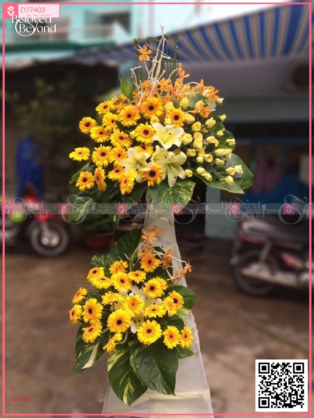 Kệ Hoa Khai Trương Kt1003 - belovedbeyond.com