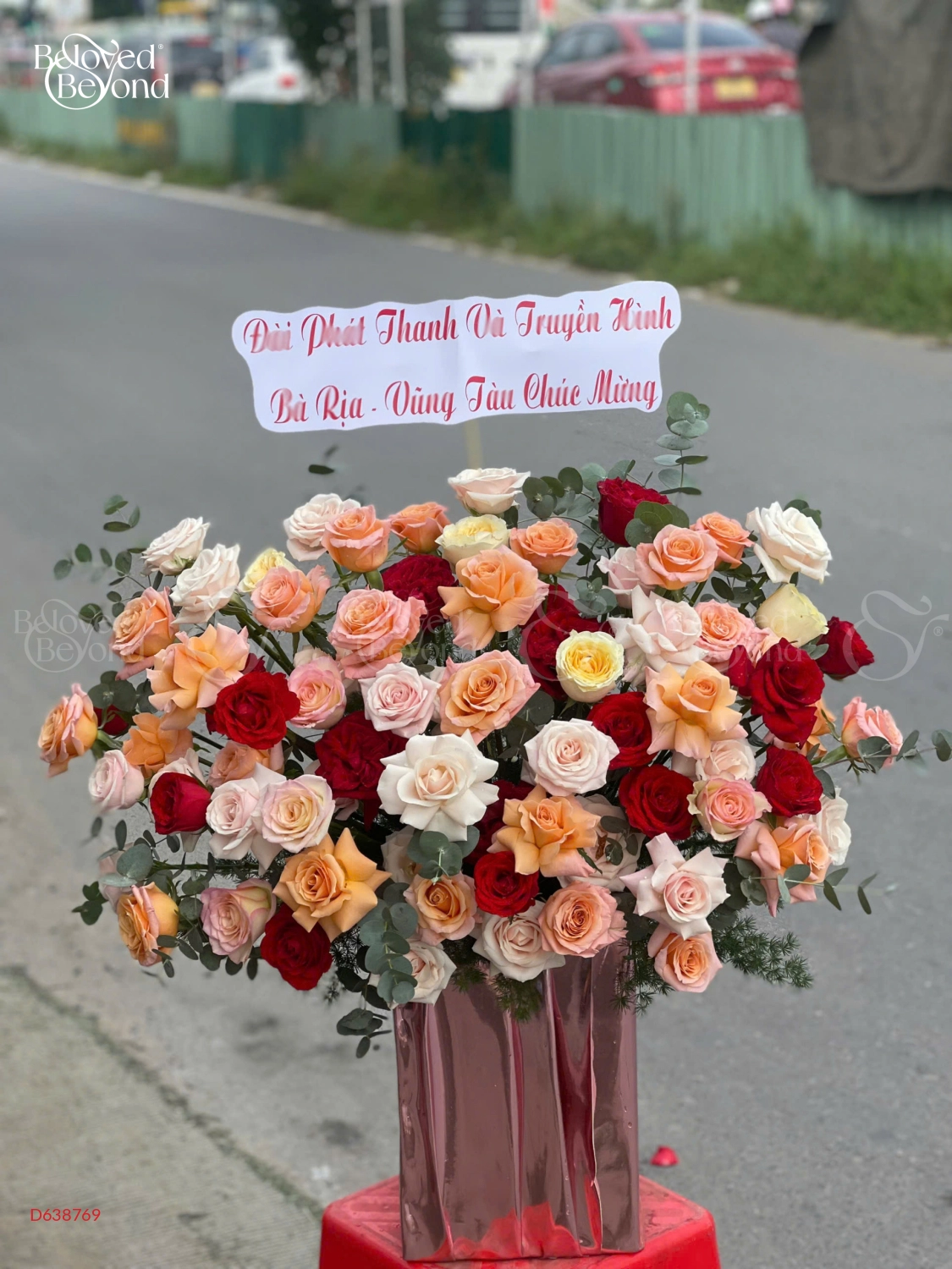 Giỏ Hoa Khai Trương - belovedbeyond.com