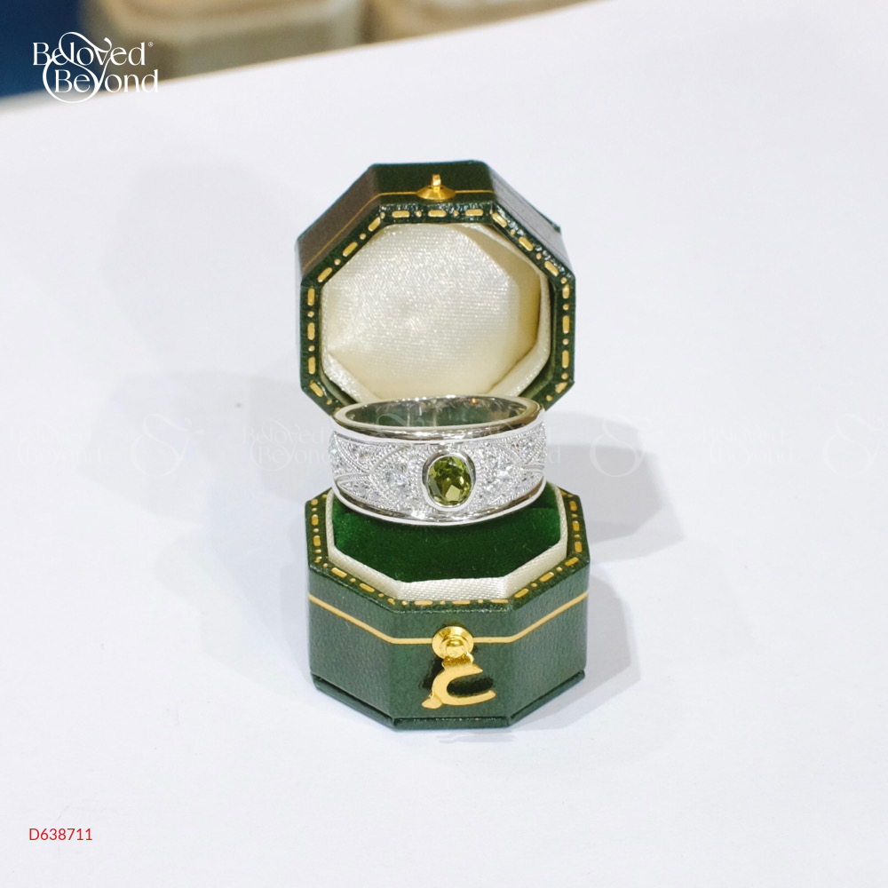 Nhân Nam - Nhẫn Bạc925 Gắn Tourmaline - belovedbeyond.com