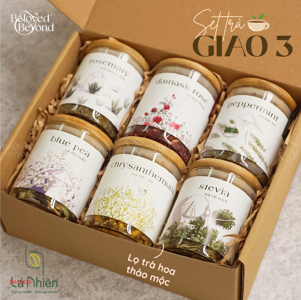 Set Giao 6S - Set Trà Quà Tặng Sức Khỏe - Là Nhiên - belovedbeyond.com
