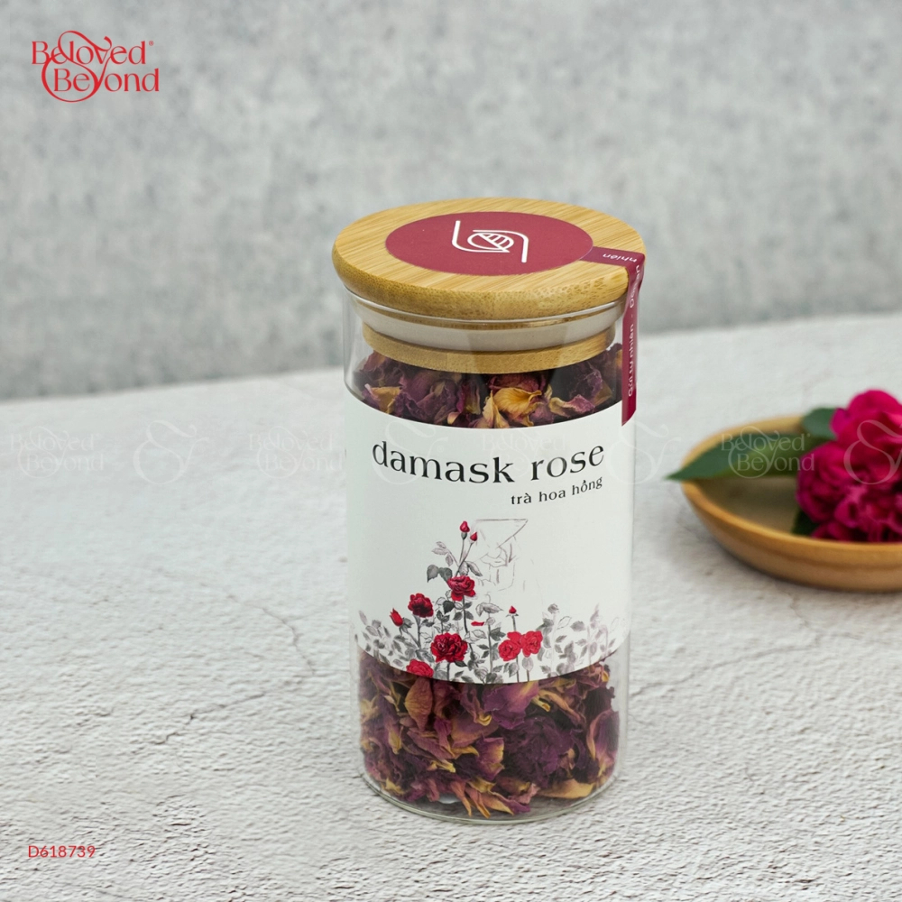 Trà Hoa Hồng 20Gr Rose Damascena Tea - Là Nhiên - belovedbeyond.com