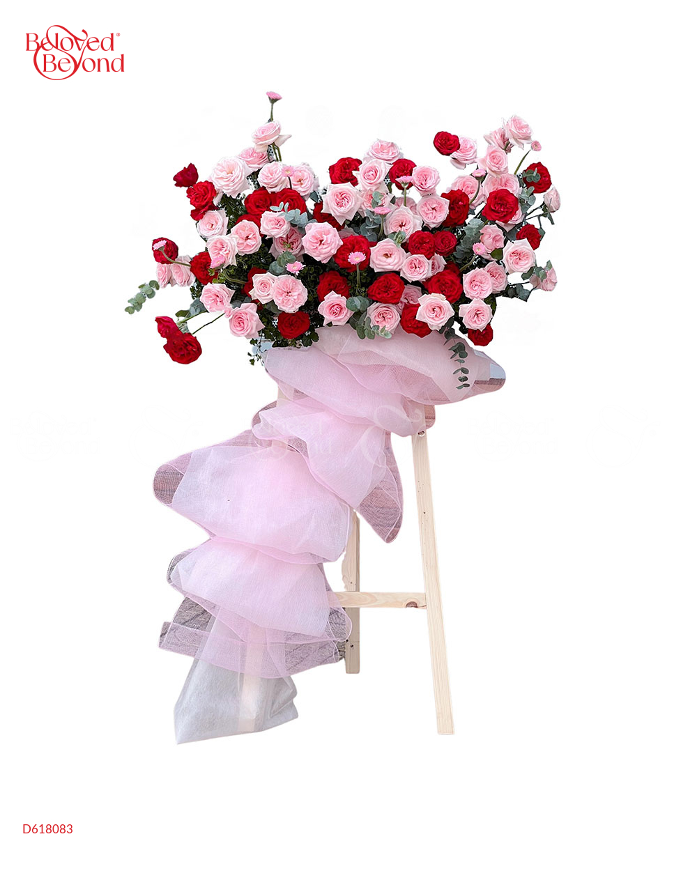 Kệ Khai Trương Tone Hồng - belovedbeyond.com