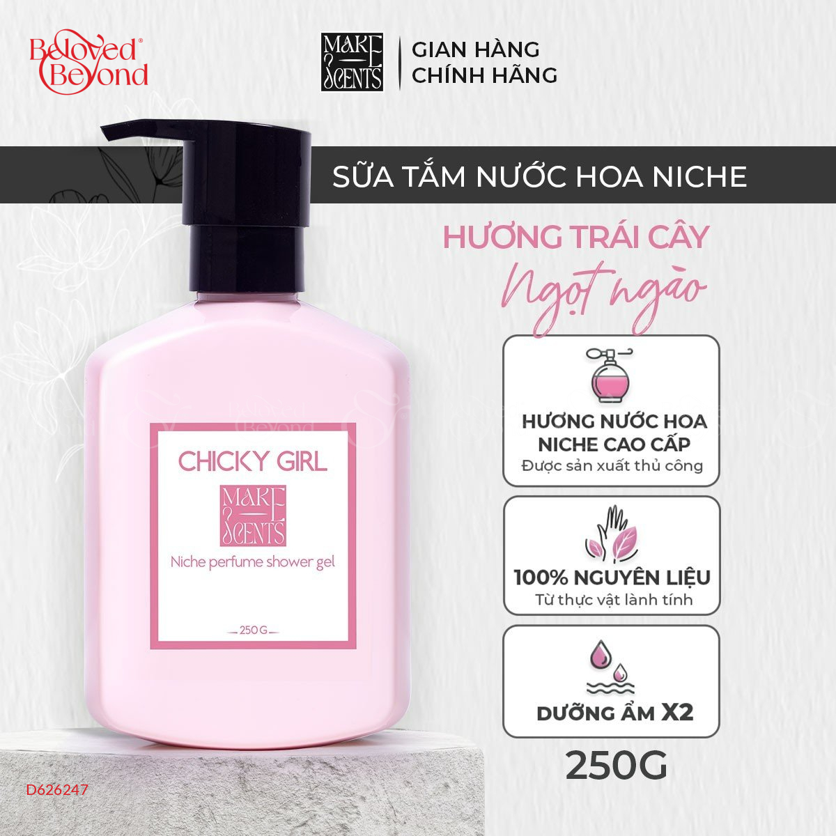 Sữa Tắm Nước Hoa Niche | Chicky Girl - belovedbeyond.com