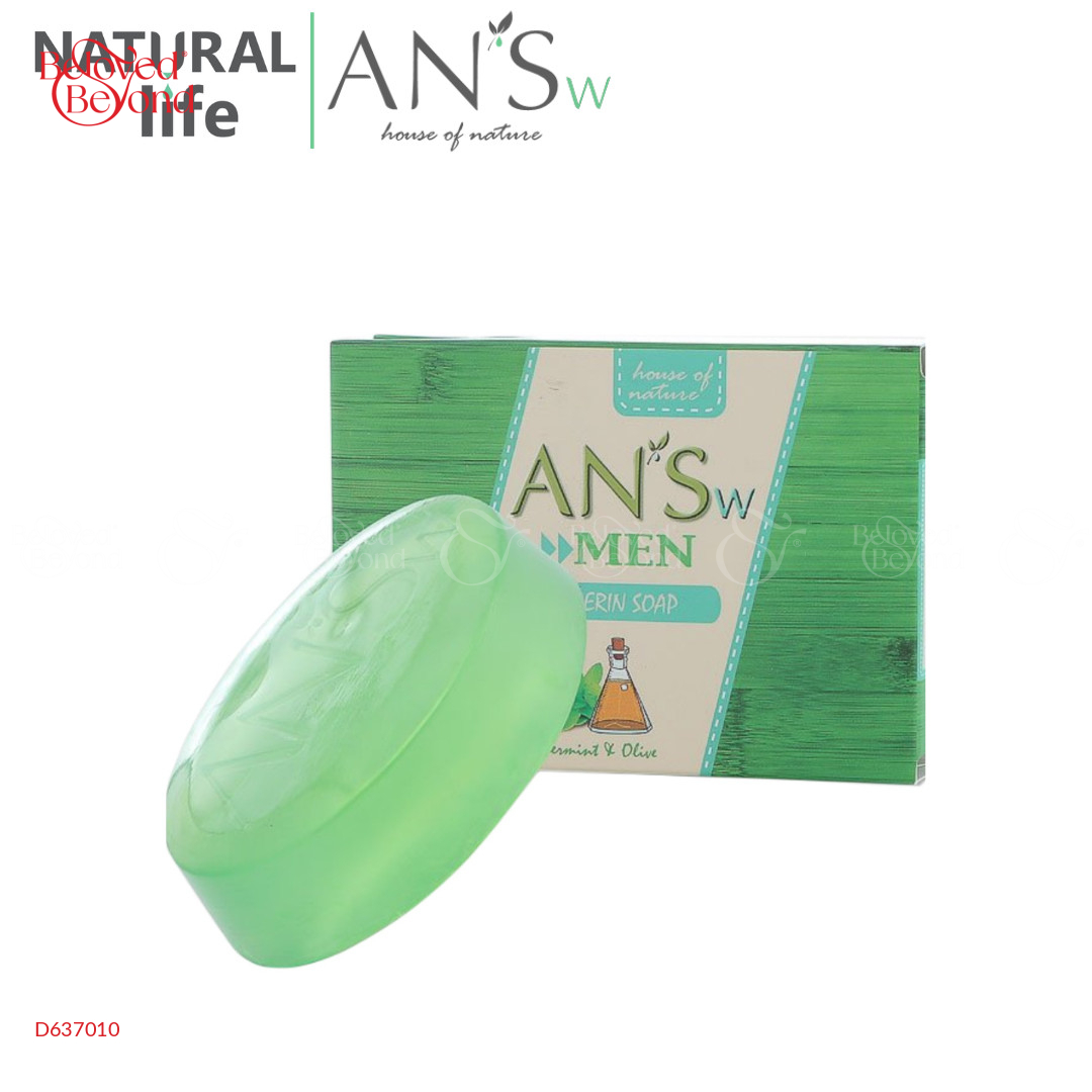 Xà Phòng Thiên Nhiên An’sw Bạc Hà [Men] - belovedbeyond.com