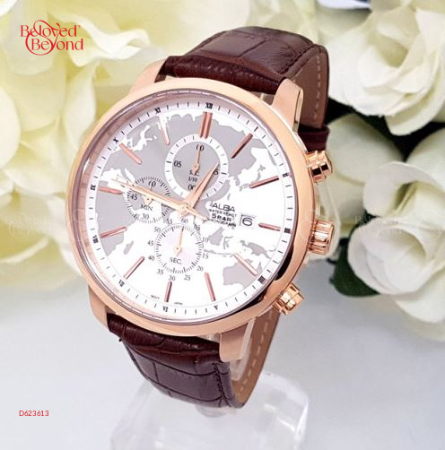 Alba Classic Am3092X1 Cổ Điển Chrono Bản Đồ - belovedbeyond.com