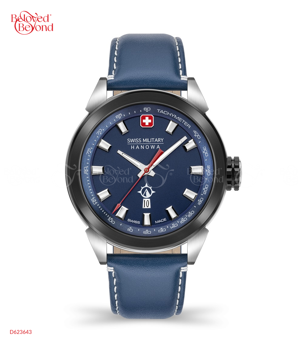 Đồng Hồ Nam Dây Da Swiss Military Hanowa - belovedbeyond.com