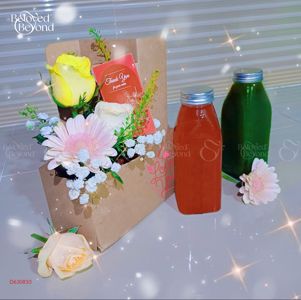 Set Hoa Và Nước Ép Yêu Thương - belovedbeyond.com