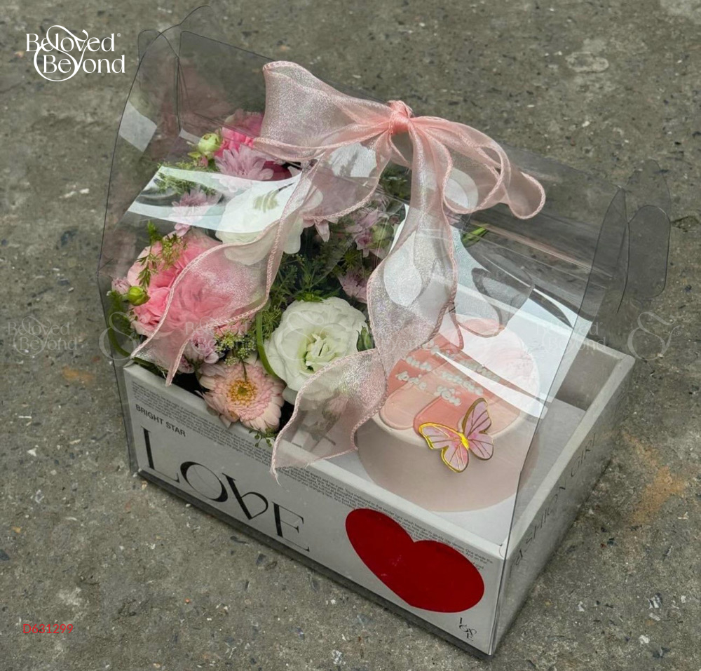Set Bánh Và Hoa - belovedbeyond.com