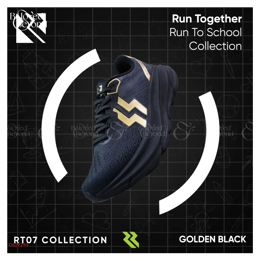 Giày Sneaker Thể Thao Chạy Bộ Run Together Rt07-Đg - belovedbeyond.com
