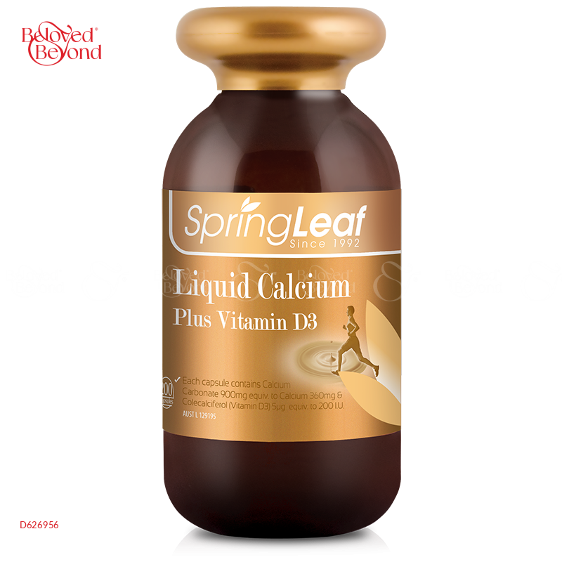 Viên Uống Springleaf Canxi Với Vitamin D3 - belovedbeyond.com