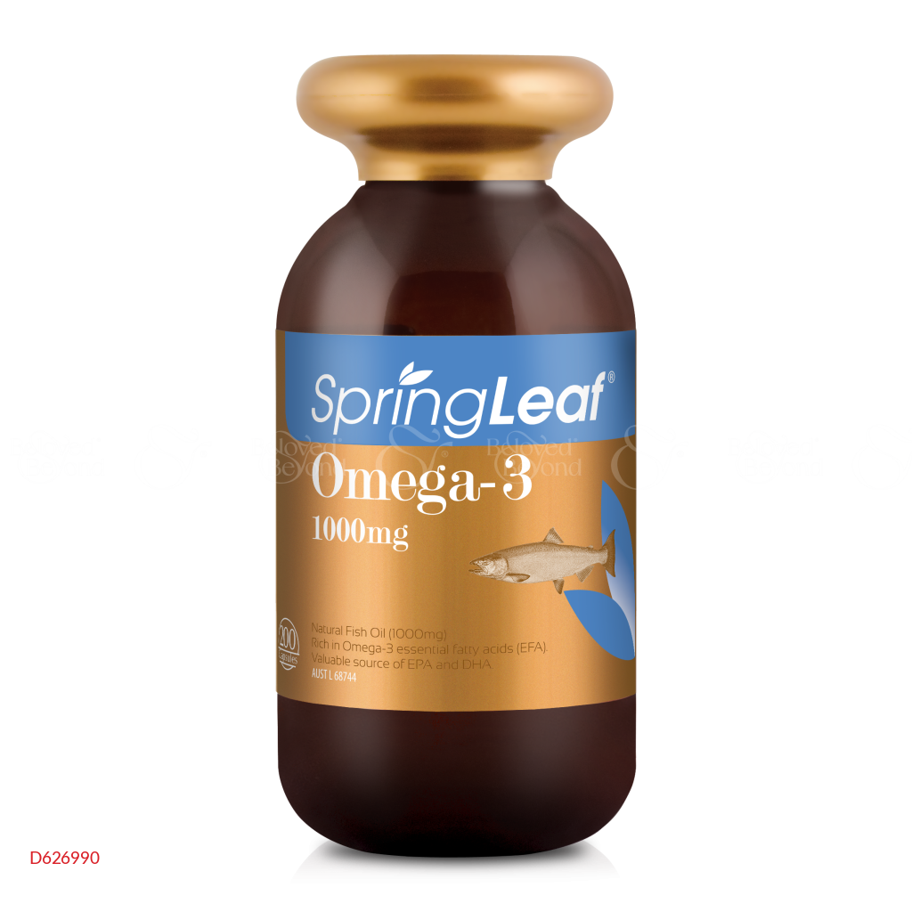 Viên Uống Dầu Cá Hồi Omega-3 Hàm Lượng 1000Mg - belovedbeyond.com