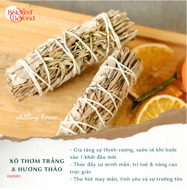 Xô Thơm Trắng Và Hương Thảo - belovedbeyond.com