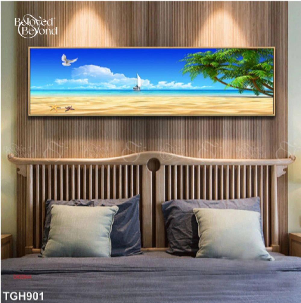 Tranh Bãi Biển Tgh901 - belovedbeyond.com