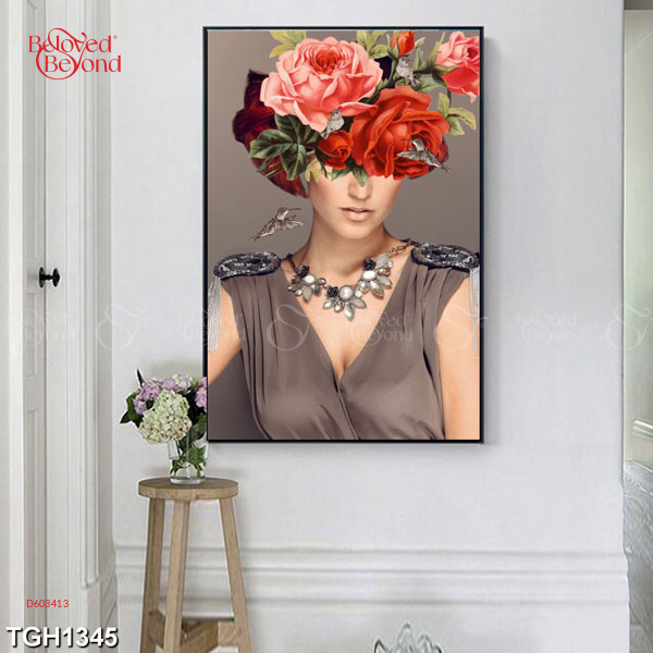 Tranh Cô Gái Nghệ Thuật Tgh1345 - belovedbeyond.com