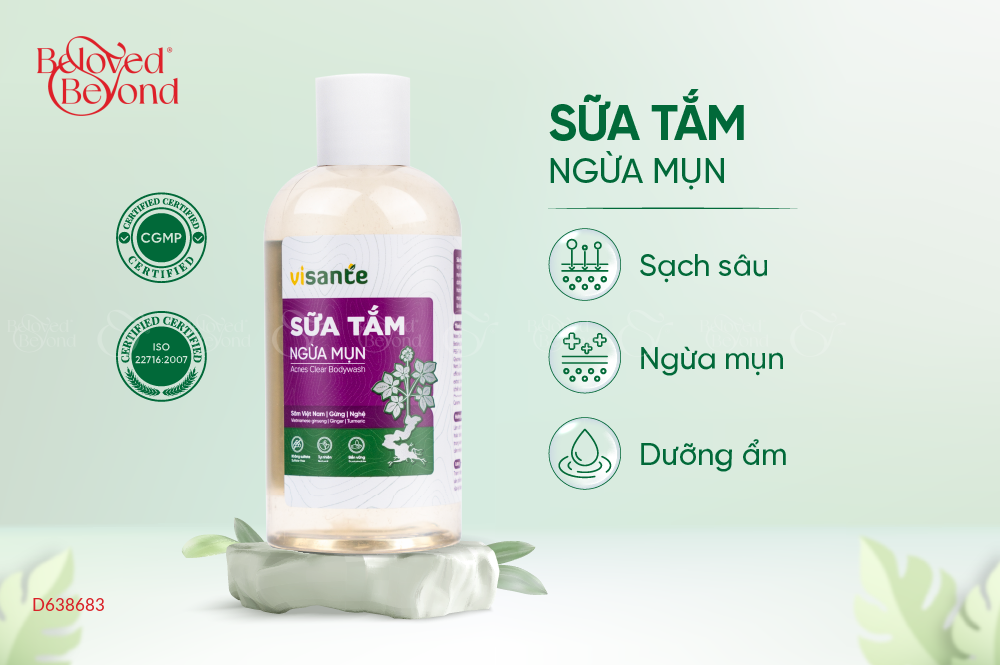Sữa Tắm Ngừa Mụn - 400 Ml - belovedbeyond.com