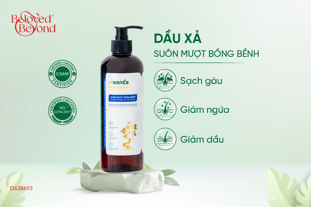 Dầu Xả Thảo Dược Suôn Mượt Bồng Bềnh - belovedbeyond.com