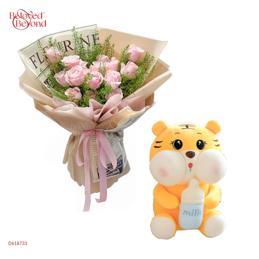 Combo Hoa & Gấu - belovedbeyond.com
